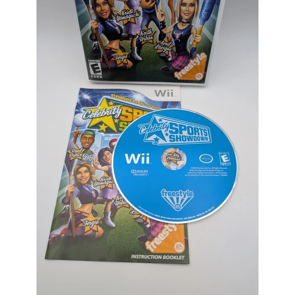 Celebrity Sports Showdown - Nintendo Wii Complete CIB Tested